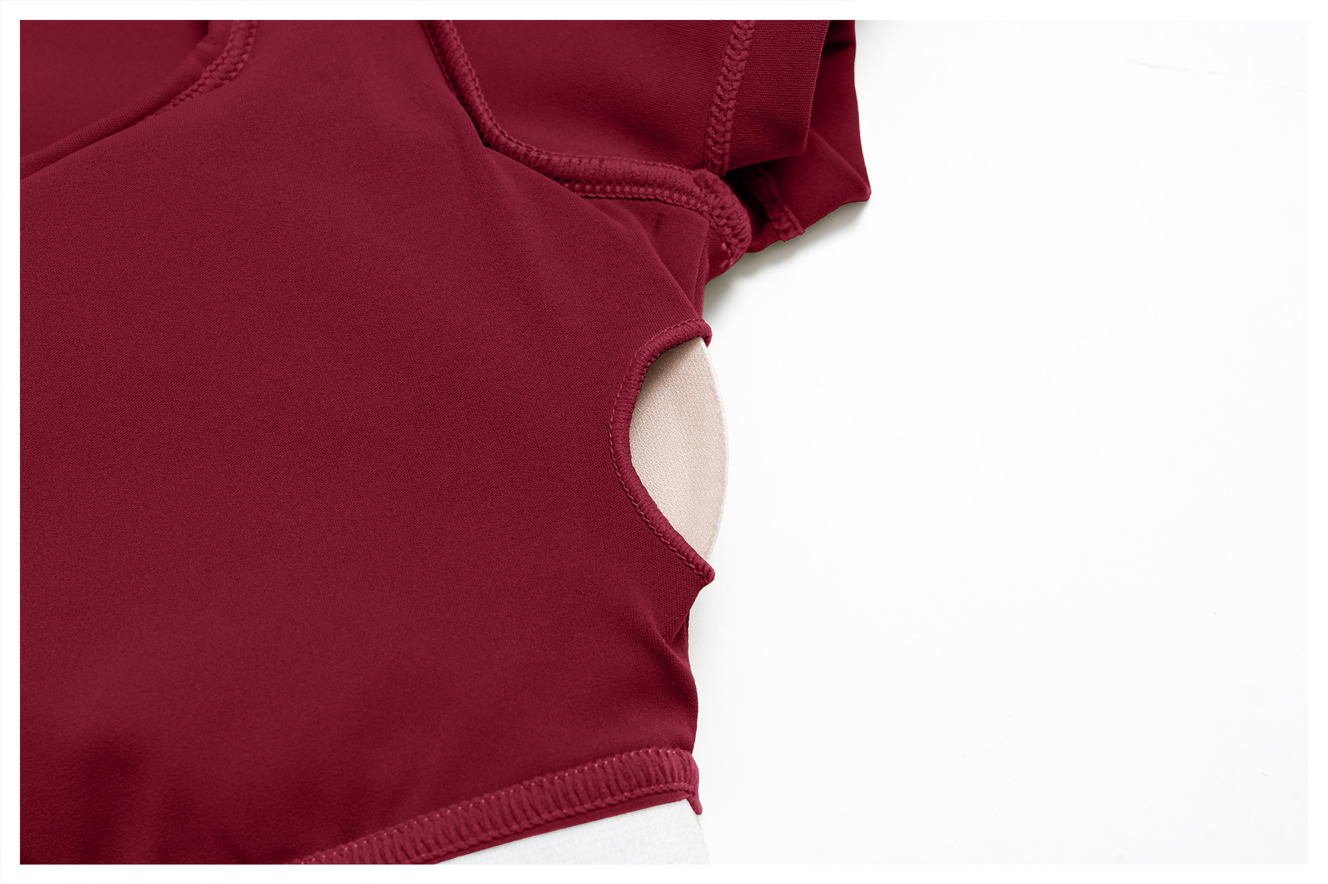 Solid Color Tight Yoga Top with Short Sleeves EDX2539