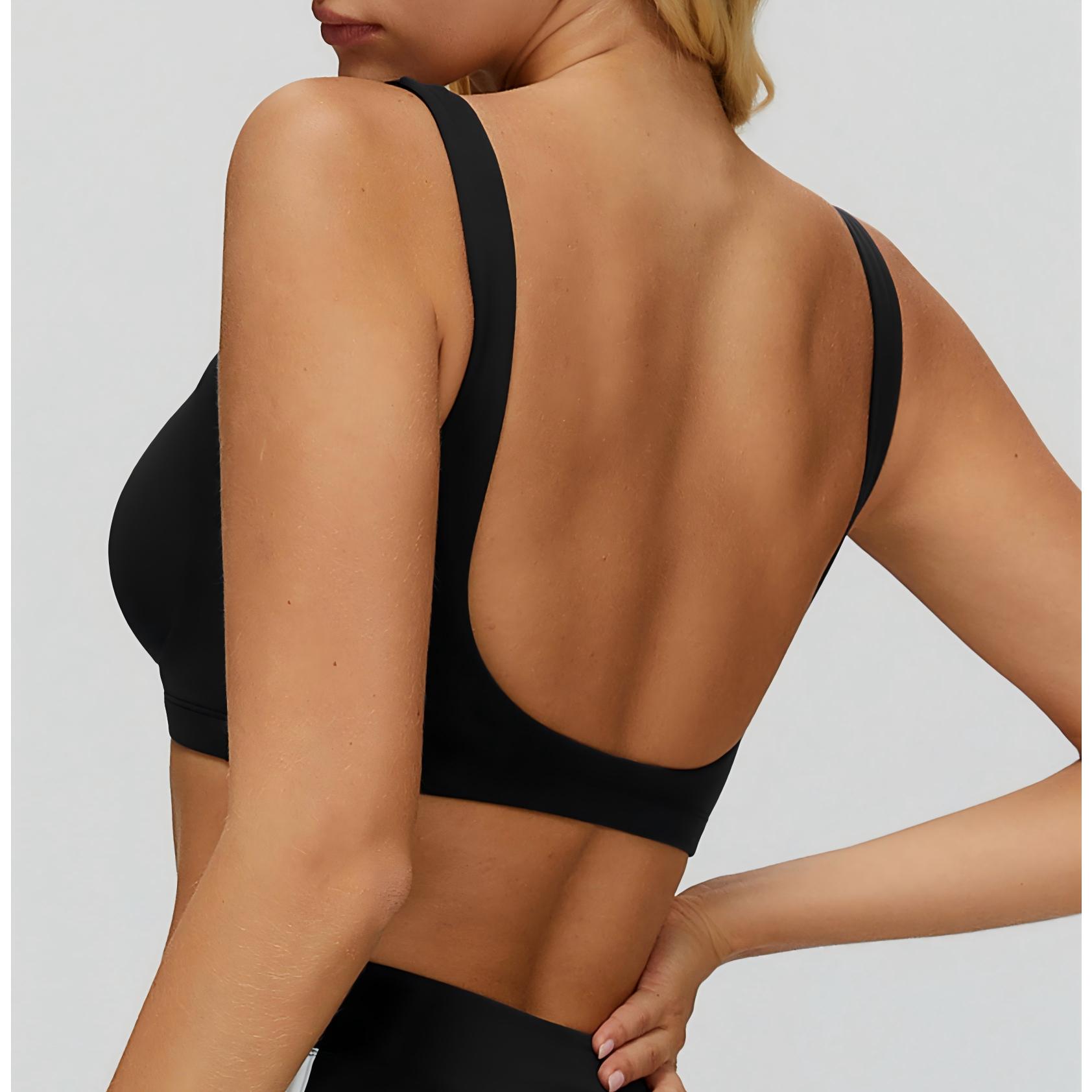 Backless Yoga Vest Pilates Fitness Bra EWX2501