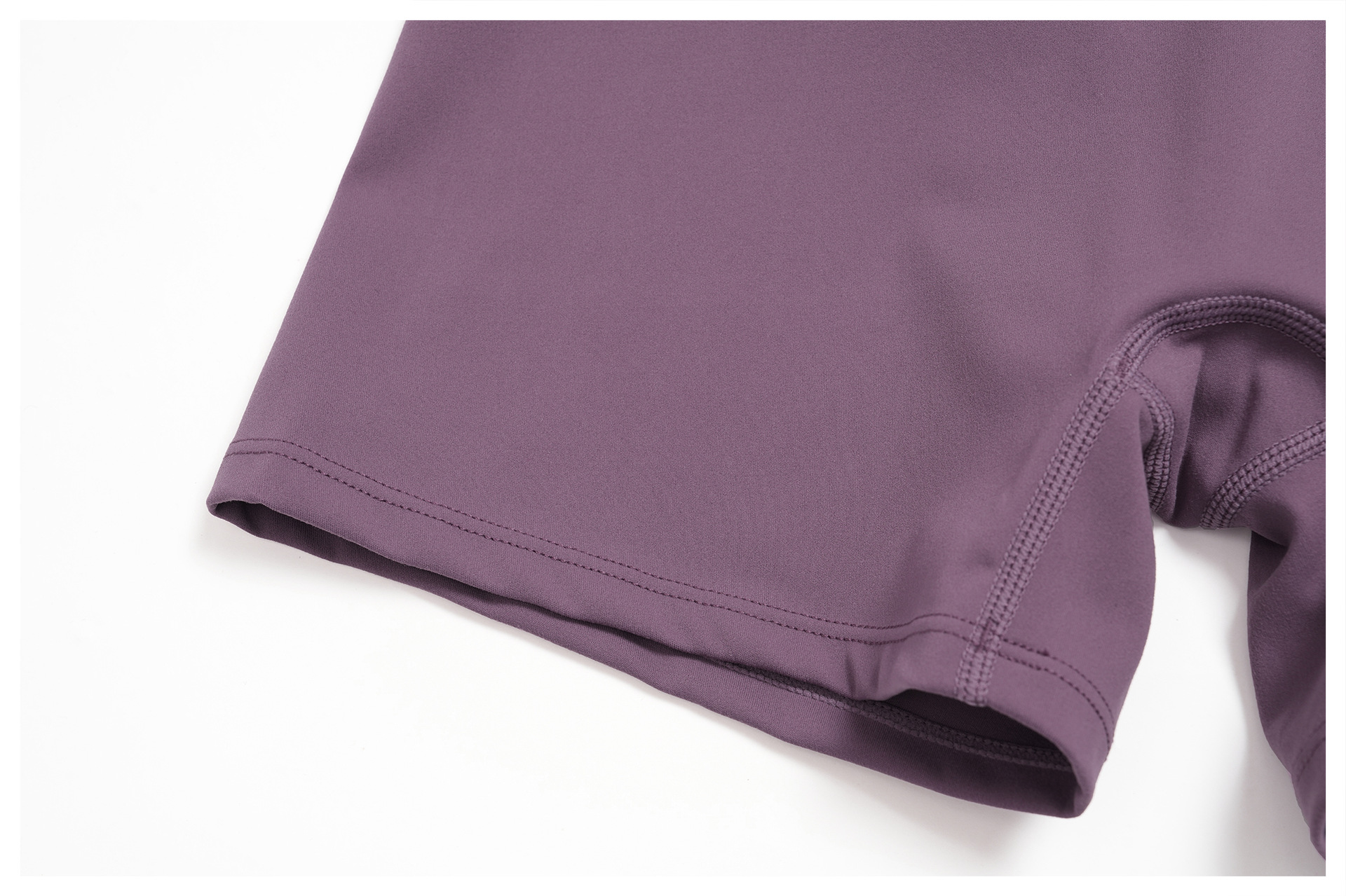 Cross-Waist Tight-Fitting Brushed Yoga Shorts EDK5544