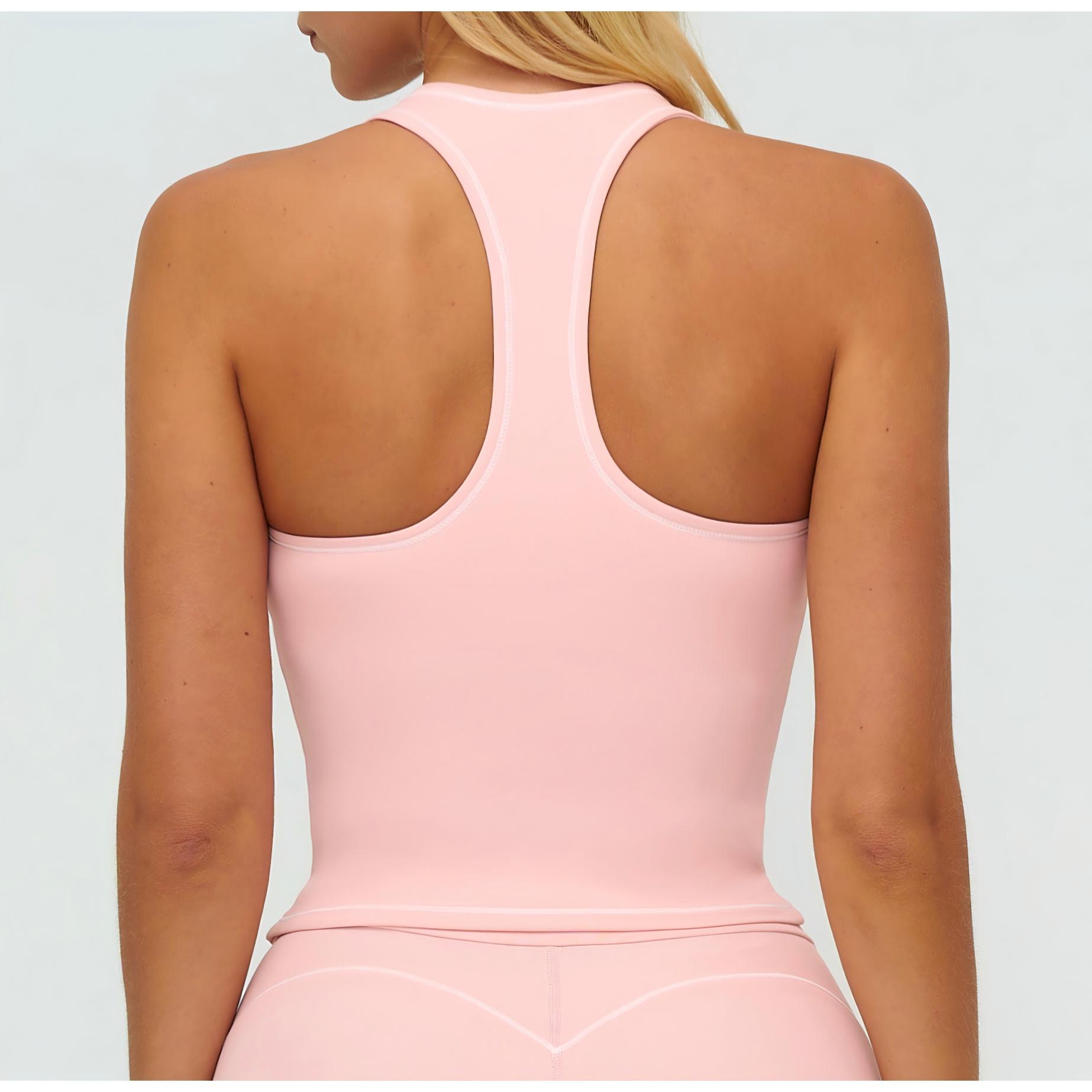 Color-blocked I-back Design With Brushed Comfort EBX7028