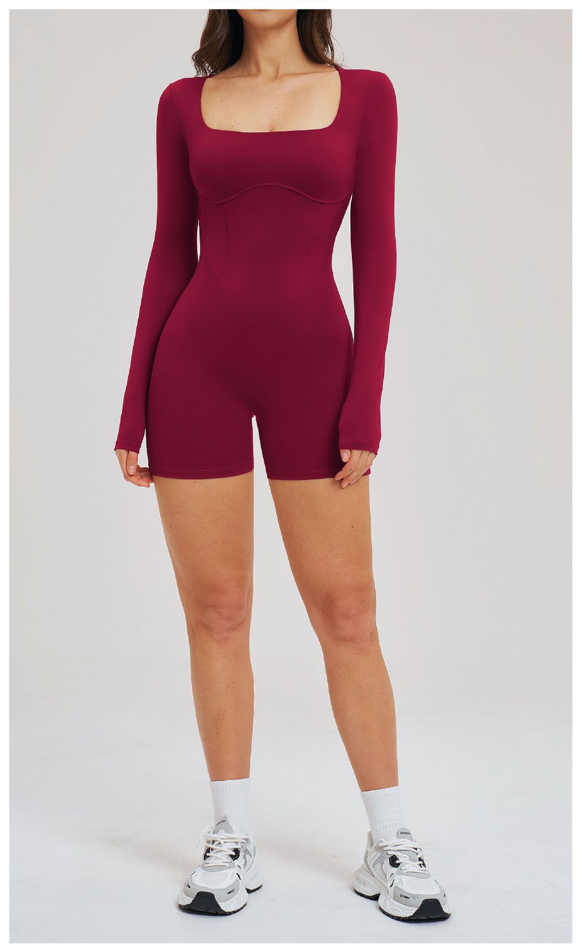 Backless Solid Color Fitted Jumpsuits ELT2539