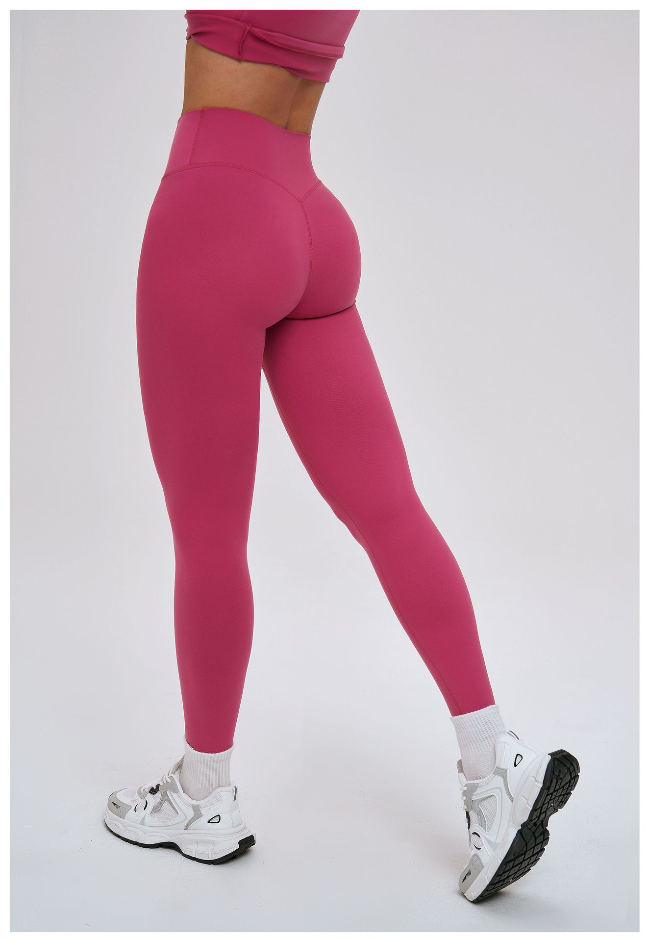 High-waisted Fitted Casual Leggings ECK5087