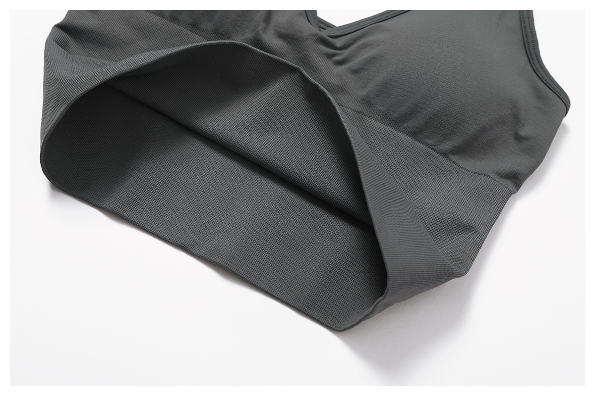 Halter Neck Backless Yoga Bra DWX7725