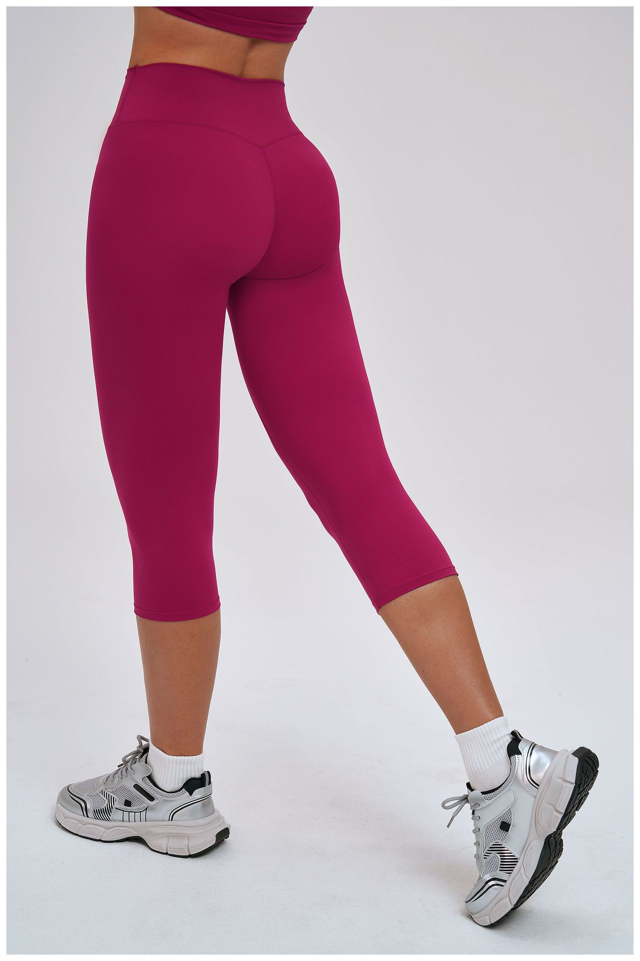 Brushed High-waisted Casual Leggings EZK5529