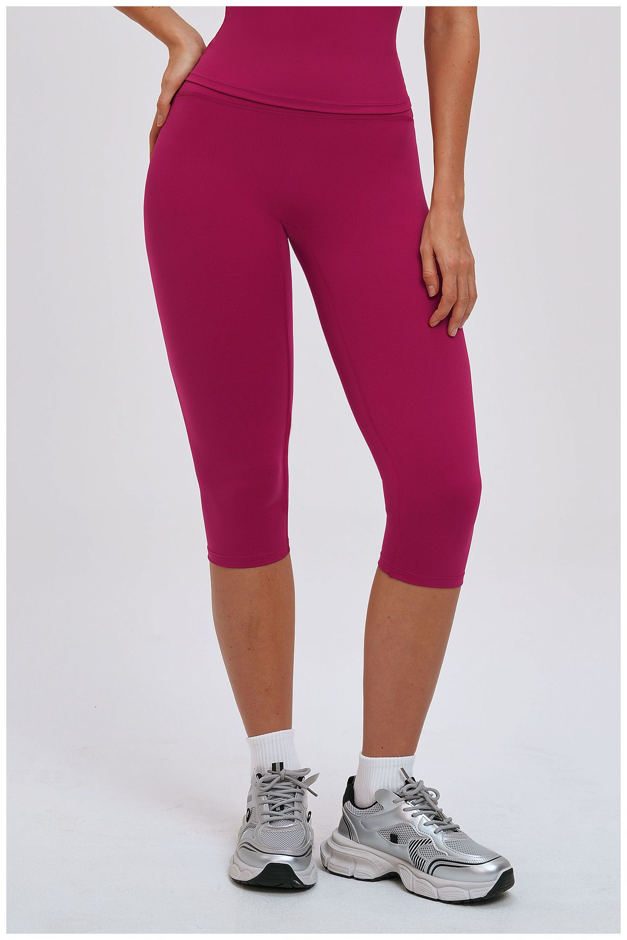 Brushed High-waisted Casual Leggings EZK5529