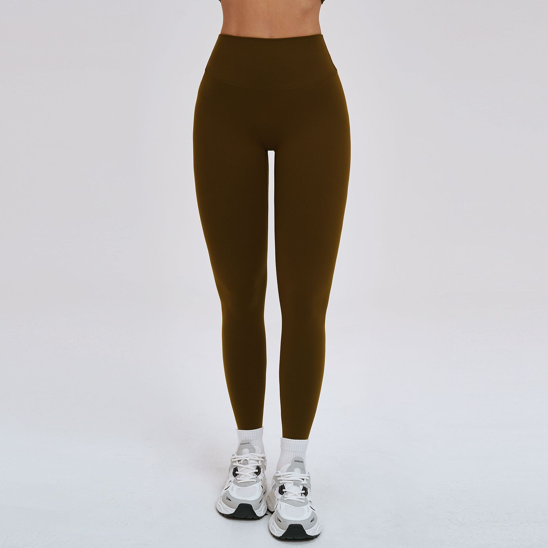 High-waisted Fitted Casual Leggings ECK5087