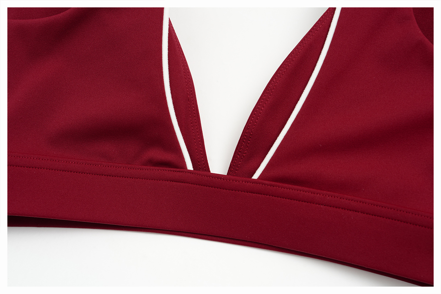 Sexy Backless V-neck Solid Color Yoga Top EWX5079-2