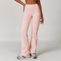 Women's Fleece Lined High-Waisted Yoga Bootcut Leggings 5061