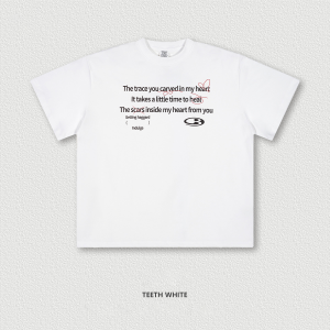 Loose Crewneck Trendy Brand Letter Short Sleeve BE4123