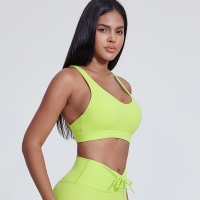 Women's Nude Cross-shaped Beautiful Back Sports Underwear Bra SKL-LQ5016