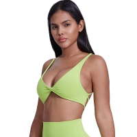 Knot - crossed Beautiful Back Bra With Chest Pads SKL-LQ5019