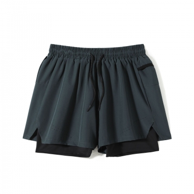 Men's 2-Layer Athletic Shorts H51147