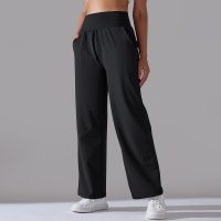 High-waisted Yoga Sports Wide-leg Pants 6639