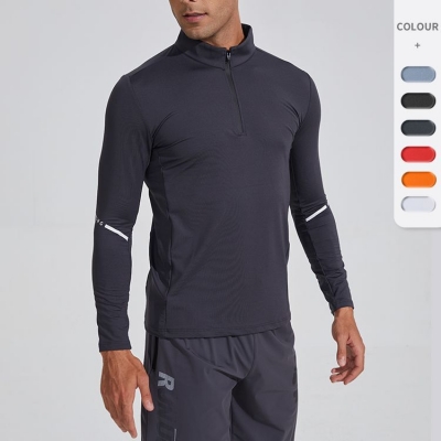  Men's Round Neck Quick Dry Long Sleeve Shirt 807