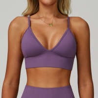 Seamless Backless Quick-Dry Yoga Bra DWX7790
