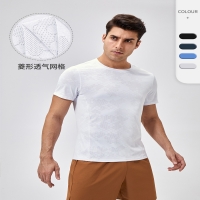 Slim Quick Drying Round Neck T-Shirts for Men 41229