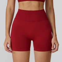 Seamless High-Waist Sports Shorts 7026