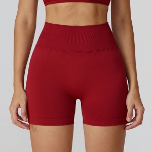 Seamless High-Waist Sports Shorts 7026