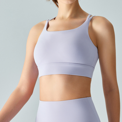  Fine Shoulder Strap  Integrated Support Sports Bra  DSB602 