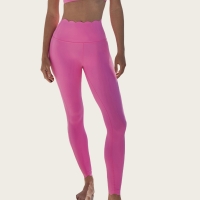 Lace-Trimmed Long Yoga Leggings SKL-FNK8810