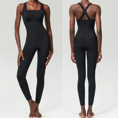 Women's Medium-Impact Compression Bodysuit with Built-in Bra SKL-FNK8843