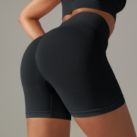 High-waisted Abdomen-toning Tight Sports Shorts 6610shorts