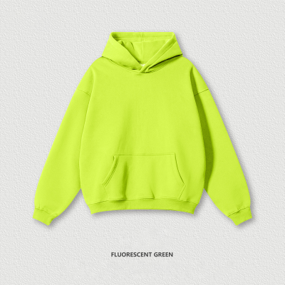  Casual Loose Fleece-Lined Hoodie BEW2406
