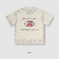 Vintage Crewneck Short Sleeve Loose T-Shirt BE7509