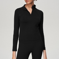 Slim-Fit Women's Long-Sleeve Zip-Up Breathable Jacket SKL-QY-T3822