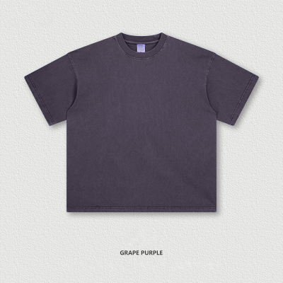  Spring Summer Cotton Washed T-Shirt Vintage BES1718