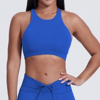 Sexy Beautiful Back Yoga Cross Back Backless Bra With Pads SKL-LQ5035