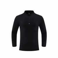 Men's Quick Dry Half Zip Long Sleeve Tops C42111