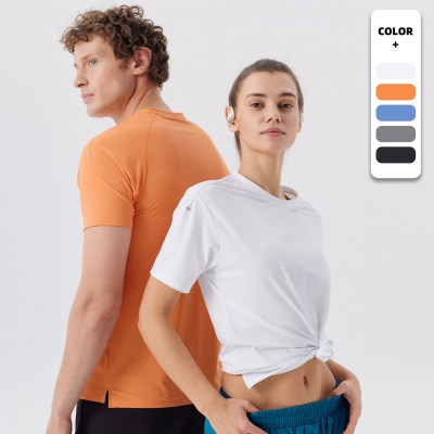 Men's Solid Color Stretch Quick-Dry T-Shirt R51111