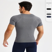 Men's Compression High-Elastic Breathable Fitness Sleeve Shirts 51232