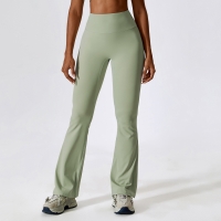 Soft Fabric High Waist Scrunch Flare Yoga Leggings 8232