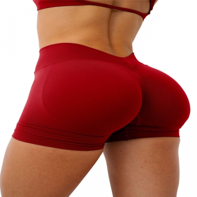 Seamless High Elasticity Butt-Lifting Yoga Shorts SG8003DK1