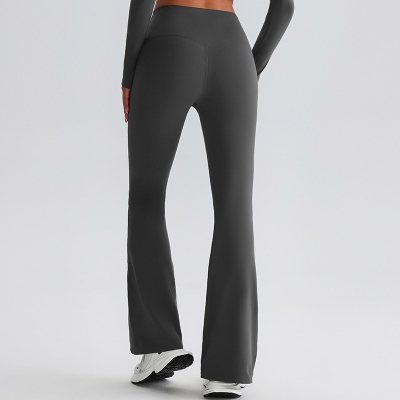 Yoga Pants for women High-waisted Hip-lifting Slightly Flared Leggings SKL-LQ8006