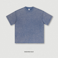 Washed Distressed Short Sleeve T-Shirt BES1975
