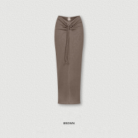 Slim Fit Midi Skirt Pleated Bodycon Dress BEN25151