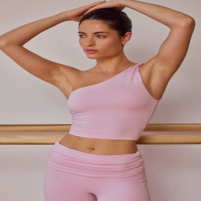  Yoga Wear Top Women's Sports Underwear High-End Style Sleeveless Vest  SKL-FNK25128