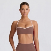 Colorblock Thin Strap U-Neck Racerback Tank Top SKL-FNK25119