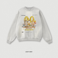 Loose Fun Washed Crewneck Top BE5700