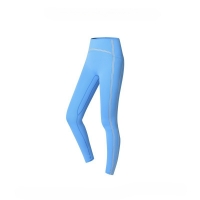 Colorblock High-Waisted Ankle-Length Fitness Training Pants SKL-FNK25143