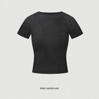 Thin Fabric Regular Shoulder Slimming Short Sleeve BEN25139