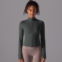 Outdoor Sports Breathable Zip-up Coat 7007