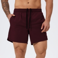 Quick-dry Men's Double-layered Athletic Shorts 1082