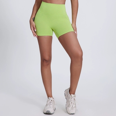 Women Three-inch Pocket Pants High-waisted Hip-lifting Outside Sports Pants SKL-LQ5025