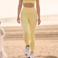 Flat - Waist Yoga Pants for Fitness Training SKL-FNK8807