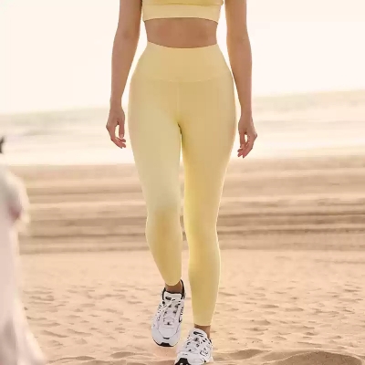 Flat - Waist Yoga Pants for Fitness Training SKL-FNK8807