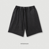 Unisex Casual Cuffed Capri Pants BEK2592